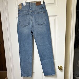 Madewell Women's Straight Leg Jeans - Light Blue